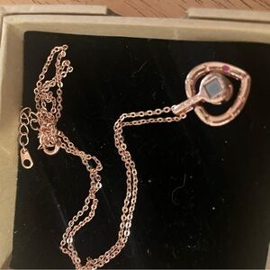 Rose Gold Pendant Necklace